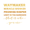 Waymaker & Christian Clothing