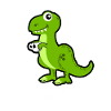 Tea-Rex Dinosaur Dino