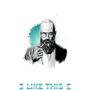 Bart Bartträger Gesichtsbehaarung Vollbart Spruch
