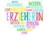 Kindergärtnerin Erzieherin Herz Geschenk