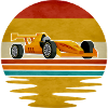 Formula Racing Rétro Graphique