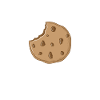 Chocolate filled cookies