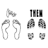 Me & Them - barefoot / barefoot