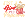 Femme pop-corn