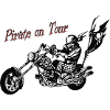 Pirate on the motorcycle