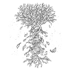 Albero della biologia della genetica dell'albero genealogico I Albero del DNA