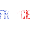 Frankrike europa flagga blå röda flaggor