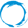 Manta in the bubble circle