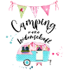 Camping my passion Caravan garland