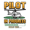 Funny helicopter helicopter pilot gift