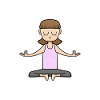 Meditation Cartoon
