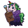 Unicorn Mage Necromancer Warlock Comic