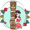 Tiki Mädchen