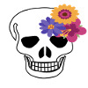 Skull flower
