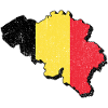 Belgique carte belge vacances voyage cadeau BEL