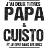 Cadeau papa cuisinier père cuisto