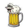 Schaf im Bier