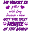 Neufi heart filled with love