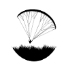 Paragliding paragliding moon gift pilot
