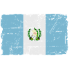 Vlag van Guatemala - Vlag van Guatemala - Shabby Look