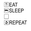Eat Sleep Repeat Template
