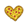 Pizza heart