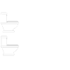 Toilet and cell phone
