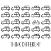 Think Different, Traffic Turnaround, Bicycle