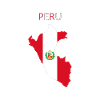 Peru flag - art design