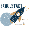 Schulstart Rakete 1a