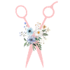 Ciseaux Fleurs