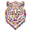 Psychedelic tiger