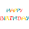 HAPPY BIRTHDAY. HAPPY BIRTHDAY. ANNIVERSARY.