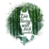 Eule in der Natur