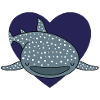 Tiburón ballena Amor