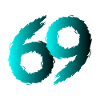 69 symbol number sixty nine