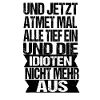 lustiges freches Sprüche Geschenk