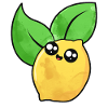 Cute lemon face