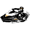 Jet Ski - Chimpanzé - Singe