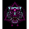 Neon tiger