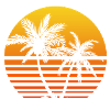 Palm sunset