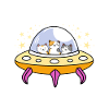 Cats Ufo cat lover