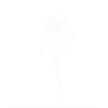 Abstract Rose T-shirt