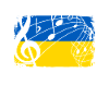 Ukraine music flag