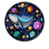 Psychedelic Whale