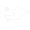 Funny Duck Graphic Rabbit