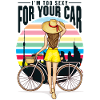 Bicycle woman bike cycling gift