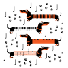Musical Dachshunds - Musical Dachshund