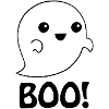 Cute ghost.