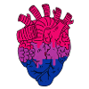 LGBT Heart | Bisexual